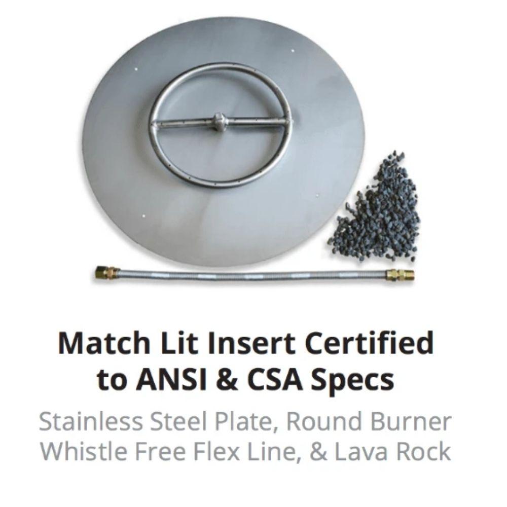 Certified Match Lit Insert