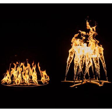 Standard Burner vs. Bullet Burner Flame