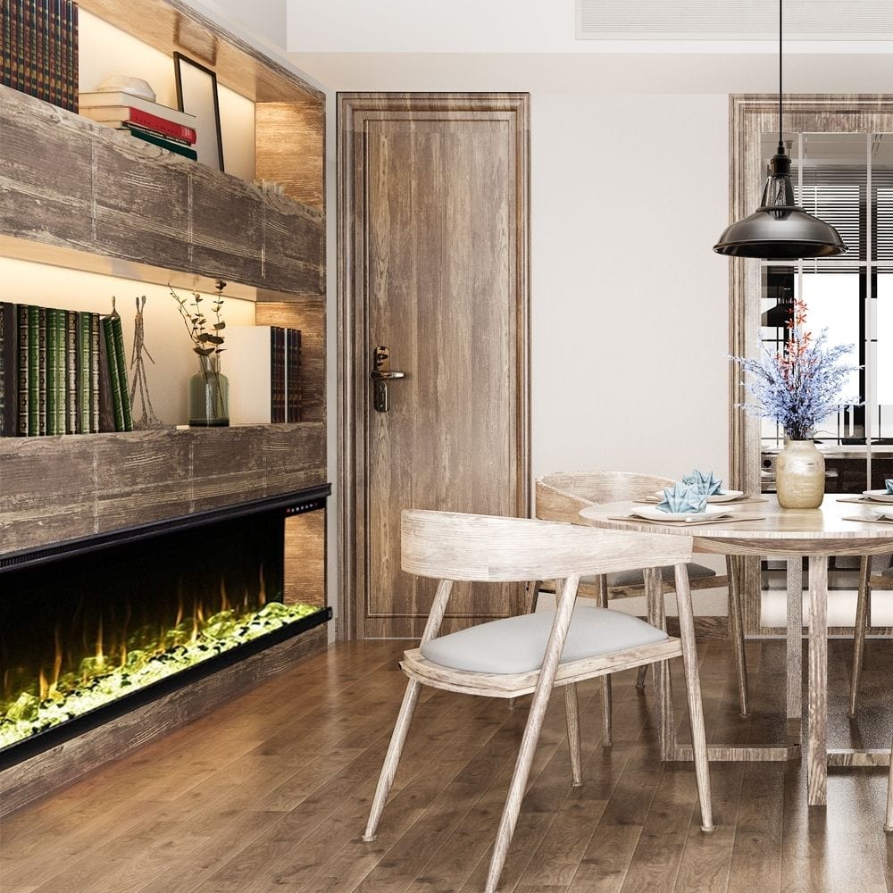 Infinity 3-Sided Smart Electric Fireplace Front View only