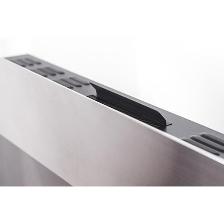 Touchstone Onyx Stainless - 50" Wall Mounted Electric Fireplace (#80026) Heat Vent