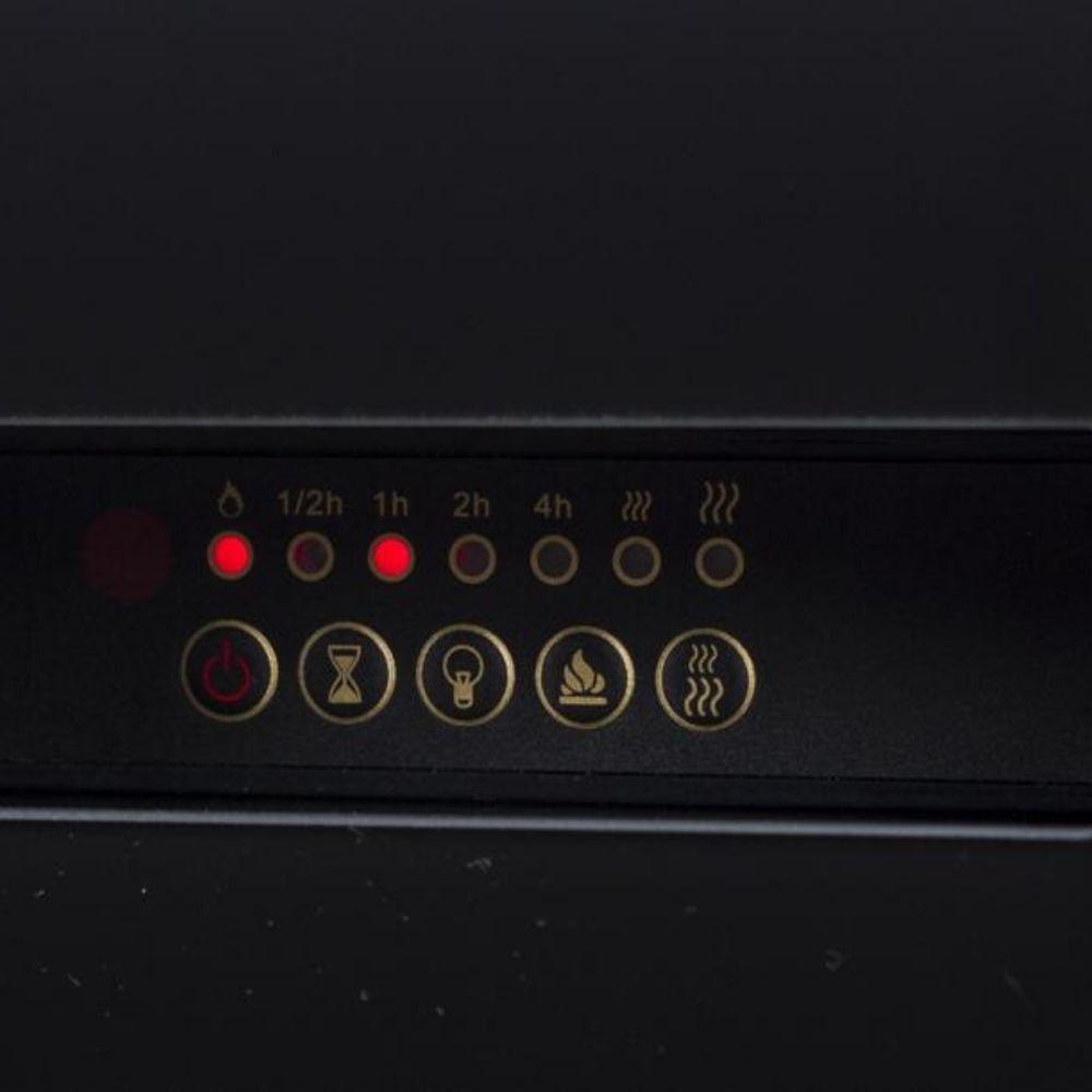 Touchstone Sideline 28" - Recessed Electric Fireplace (#80028) Control Panel