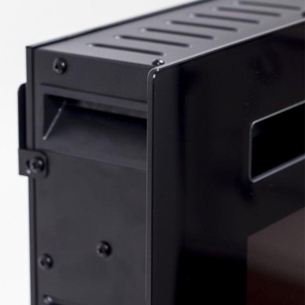 Touchstone Sideline 28" - Recessed Electric Fireplace (#80028) Side