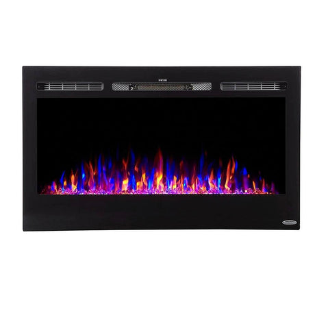 Touchstone Sideline 36" - Recessed Electric Fireplace (#80014)