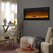 Touchstone The Sideline™ 50"- Recessed Electric Fireplace (#80004) in a living room