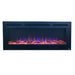 Touchstone The Sideline Steel™ 50"- Recessed Electric Fireplace (#80013)