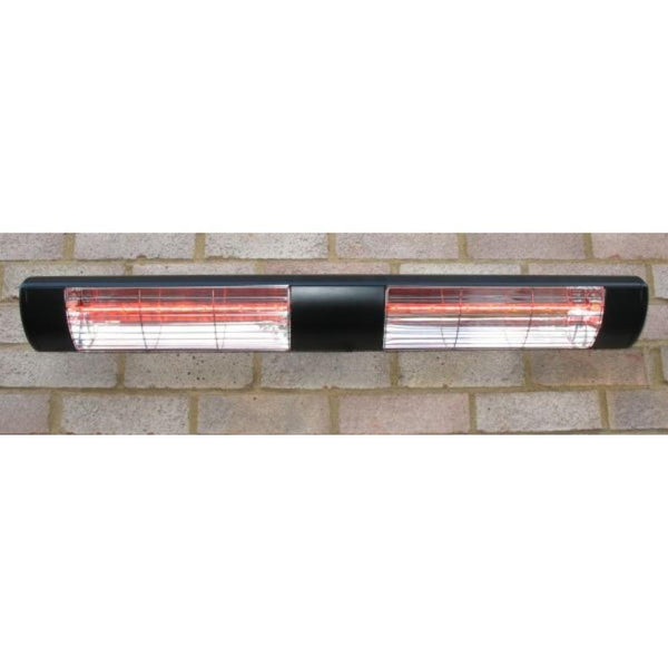 Victory HLWA30BG 38" Black 3000W 240V Electric Infrared Heater Wall Mounted