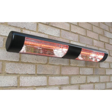 Victory HLWA30BG Black 3000W 240V All Weather Electric Heater Wall Mounted