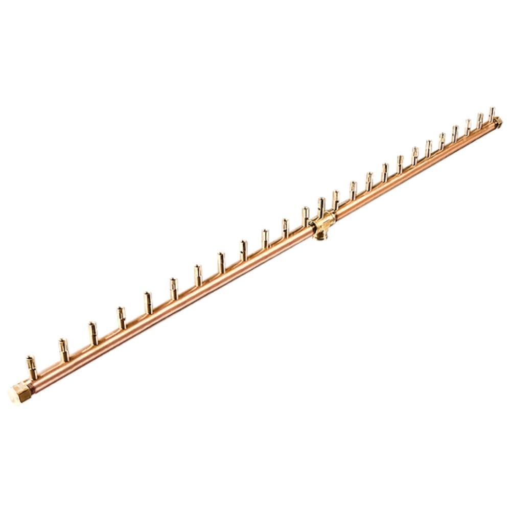 Warming Trends CFBL250 Linear CROSSFIRE™ 50" Brass Gas Burner