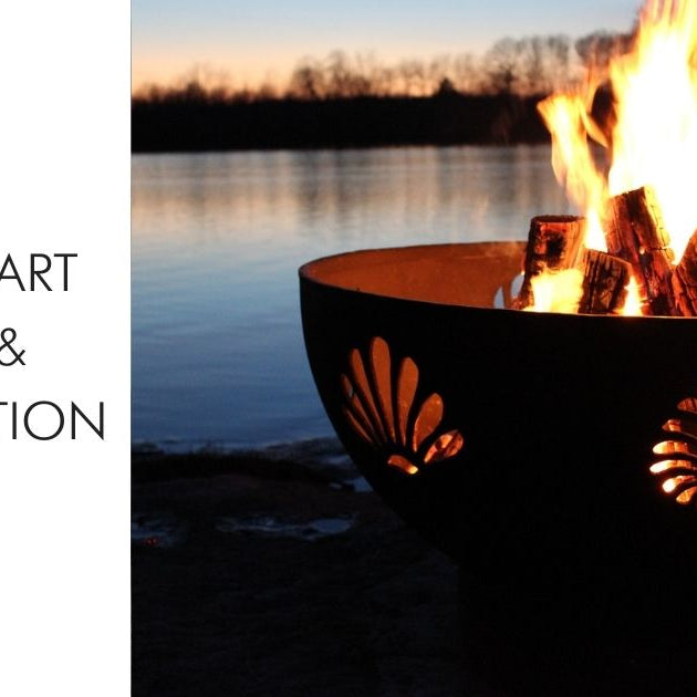 Fire Pit Art Care & Installation