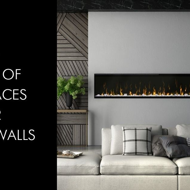 3 Types of Electric Fireplaces to Install in a 2" x 4" Wall