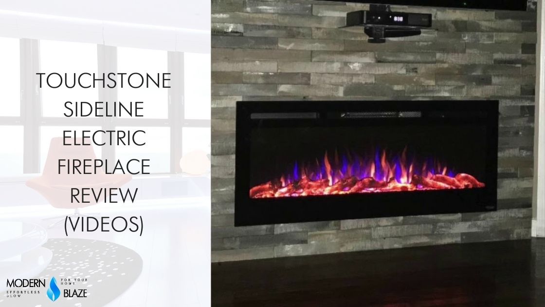 Touchstone Sideline Electric Fireplace Review (Videos)