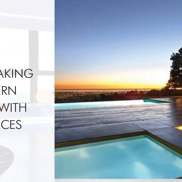 10 Breathtaking Modern Pools with Fireplaces