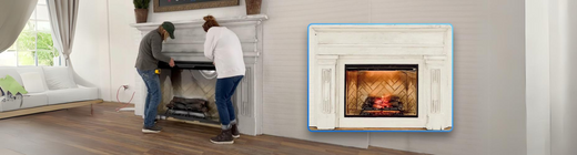 How to Install an Electric Fireplace Insert