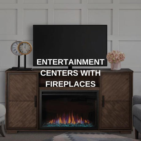 Entertainment Centers With Fireplaces Collection