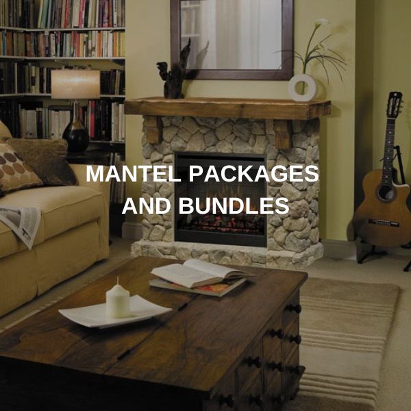 Electric Fireplace Mantel Packages and Bundles