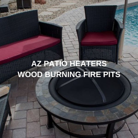 AZ Patio Heaters Wood Burning Fire Pits