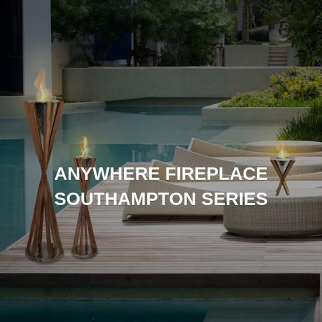 Modern Rustic Outdooor Fire Features