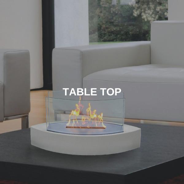 Table Top Fireplaces