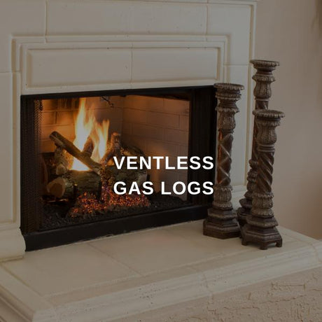 Ventless Gas Fireplace Logs