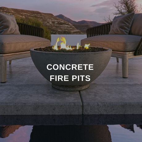 Concrete Fire Pit Collection