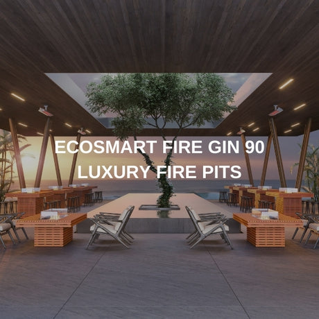 EcoSmart Fire Gin 90 Fire Pits