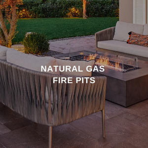 Natural Gas Fire Pits