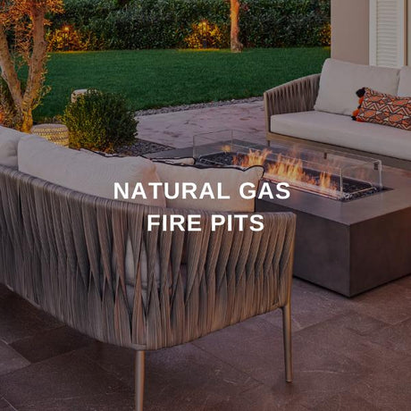 Natural Gas Fire Pit Collection