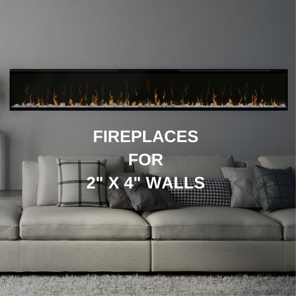 Electric Fireplaces That Fit In 2x4 Walls — Modern Blaze