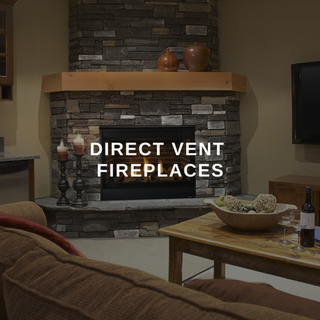Direct Vent Fireplaces Collection Photo