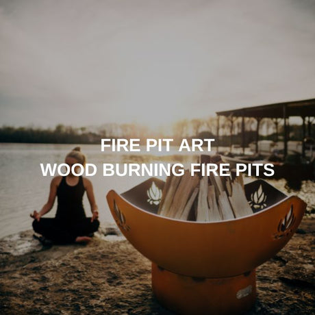 Fire Pit Art Wood Burning Fire Pits