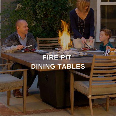 Fire Pit Dining Table Collection