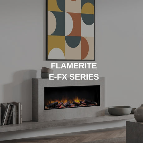 flamerite e-fx electric fireplace