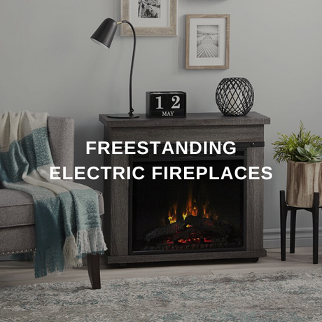 Free Standing electric fireplaces