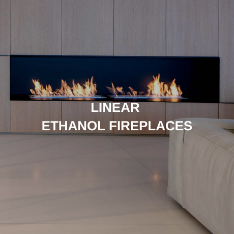 Linear Ethanol Fireplaces
