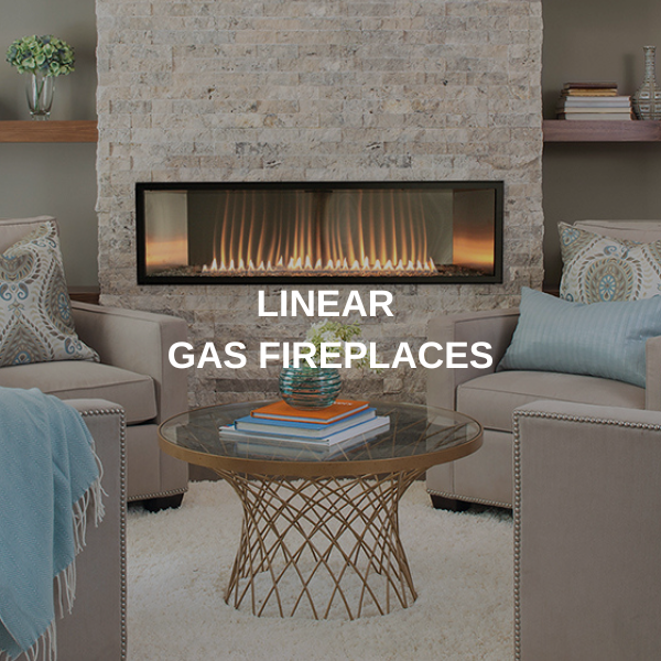 Linear Gas Fireplaces - Elegant & Vent-Free — Modern Blaze