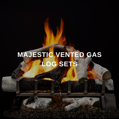 Majestic Vented Gas Log Sets