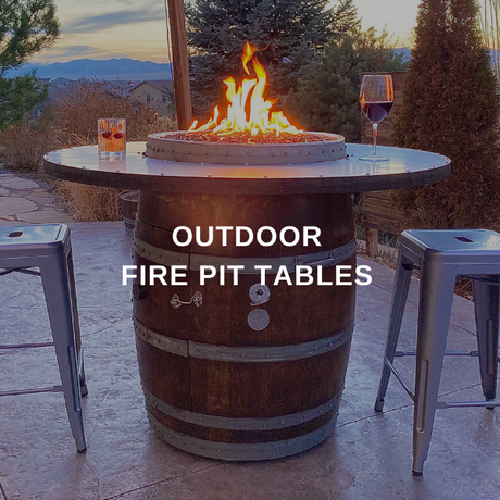 Outdoor Fire Pit Table Collection