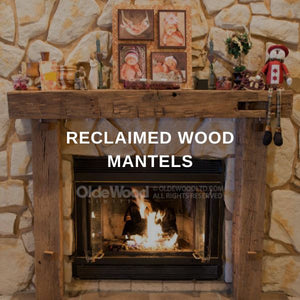 Reclaimed Wood Mantels