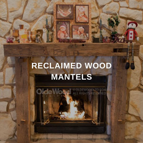 Reclaimed Wood Mantels