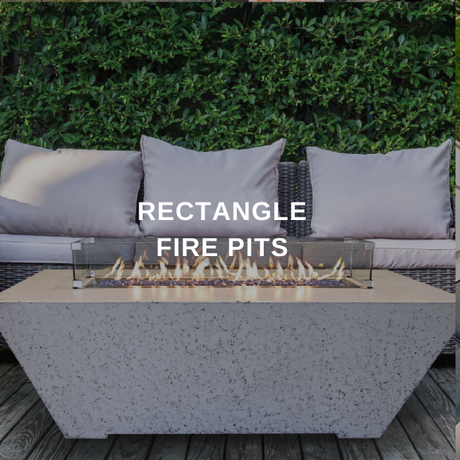 Rectangle Fire Pit Collection