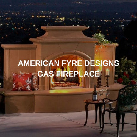 American Fyre Designs Gas Fireplace