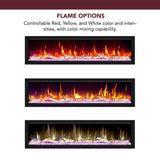 Dynasty Allegro Flame Color Options