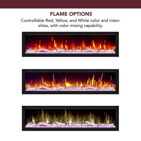 Dynasty Allegro Flame Color Options