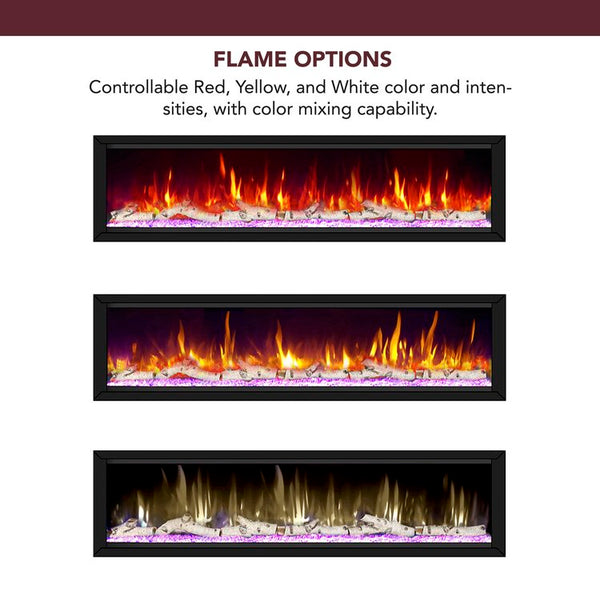 Dynasty Allegro Flame Color Options