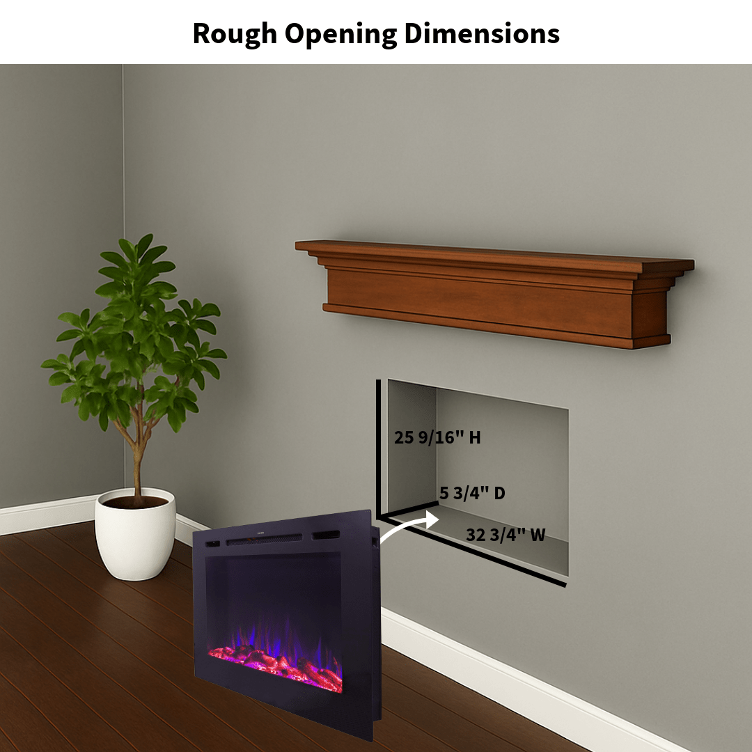 Touchstone Forte 40-Inch rough opening dimensions