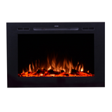 Touchstone Forte 40-Inch electric fireplace, product view