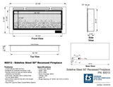 Touchstone Sideline Steel dimensional drawing
