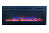 Touchstone Sideline Steel electric fireplace