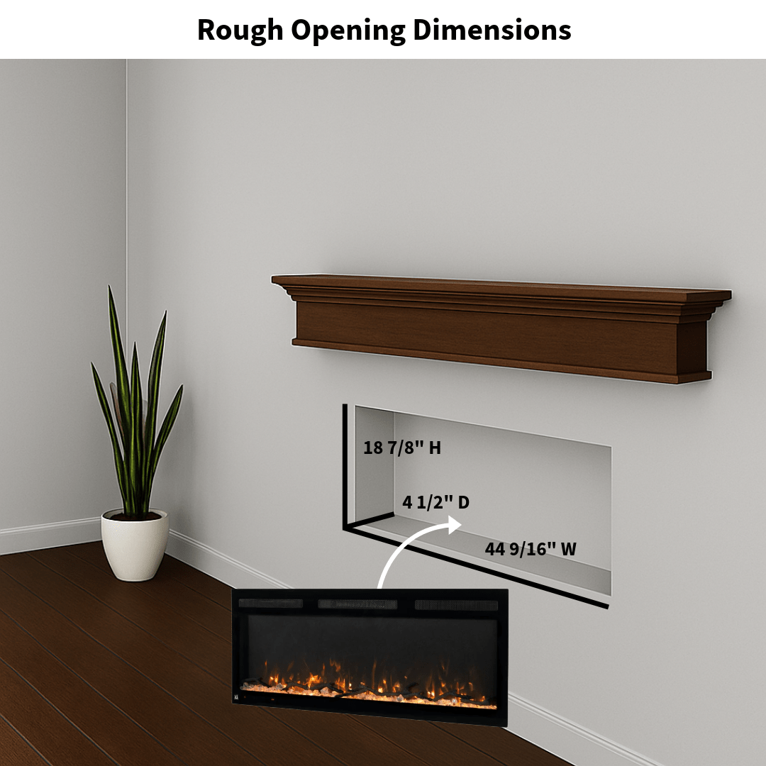 Touchstone Fury Series Slim rough opening dimensions