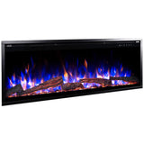 Touchstone Sidelie Elite Pro Electric Fireplace with Blue Flames
